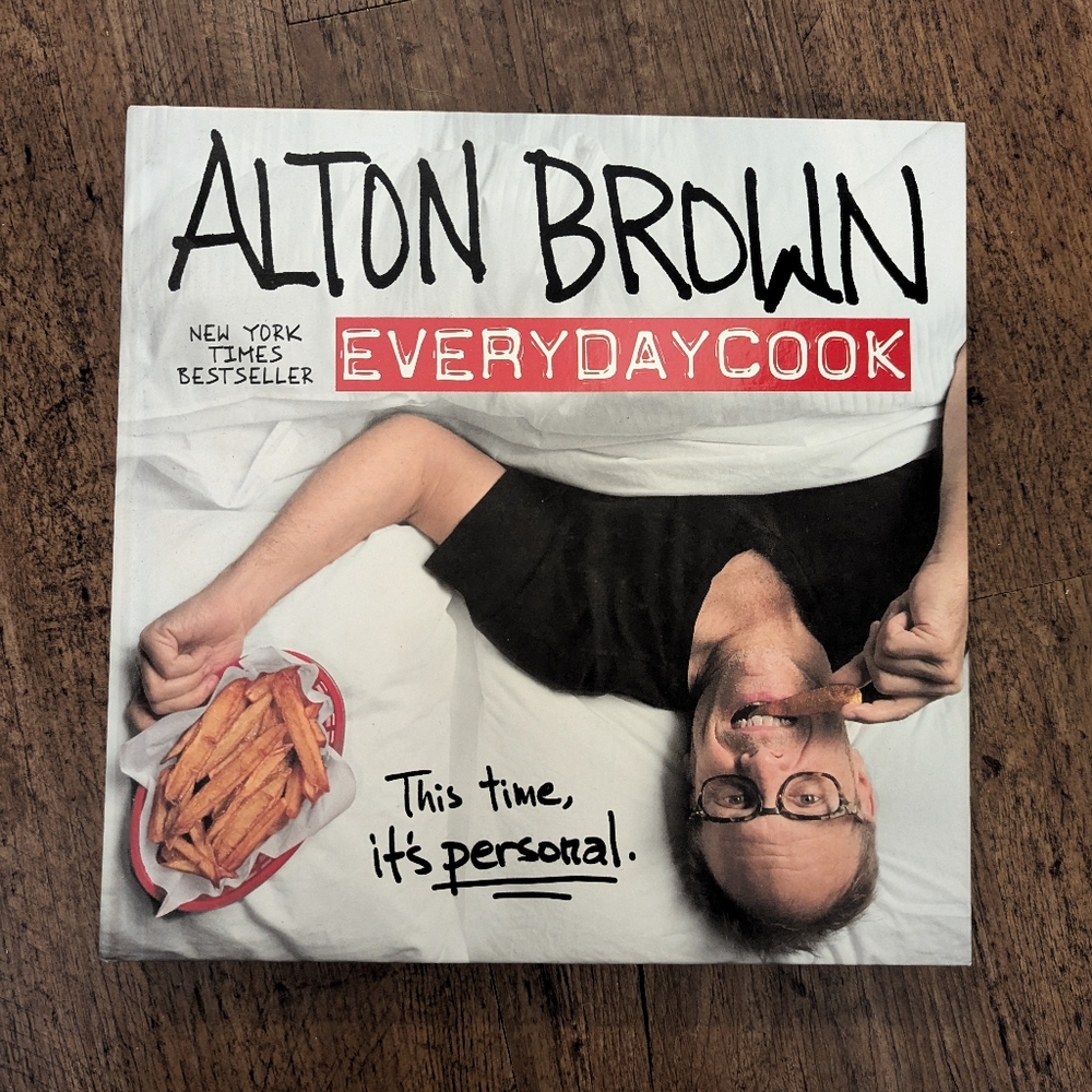 AUTOGRAPHED copy of Everyday Chef Alton Brown